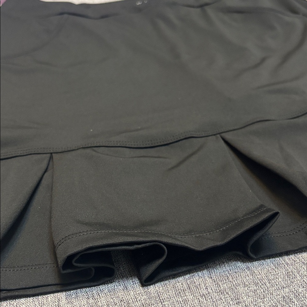 Acegolfs Basic 19 Inch High Waist Pleated Skort UPF50+, Medium - Picture 6 of 9